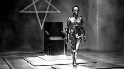 Roboten Maria från filmen Metropolis.