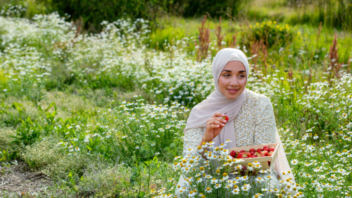 Porträtt av Camilla Hamid. Foto: Ulrika Pousette.