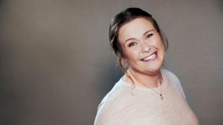 Porträtt av Jenny Larsson.