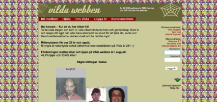 Vilda webben