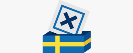 Emojisymbolen för det svenska riksdagsvalet 2018.