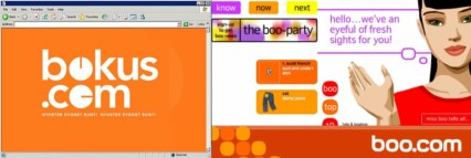 skärmdump av bokus.com och boo.com