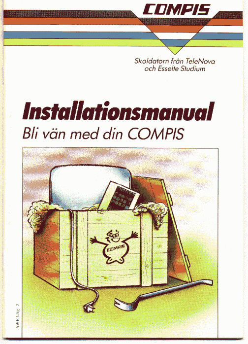 Framsidan till Compisdatorns manual.