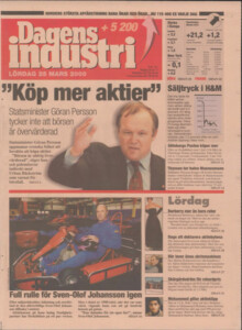 Göran Persson köp mer aktier