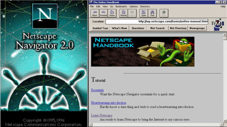 Netscape webbläsare