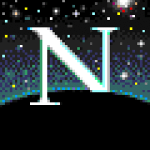 Netscape logotyp gif webbläsare